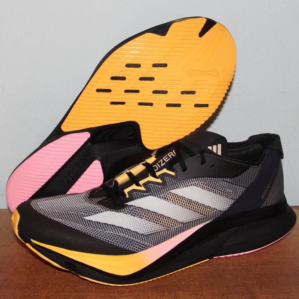 Adidas Adizero Boston 12 'Athlete Pack' Running Shoes Mens 11 Black